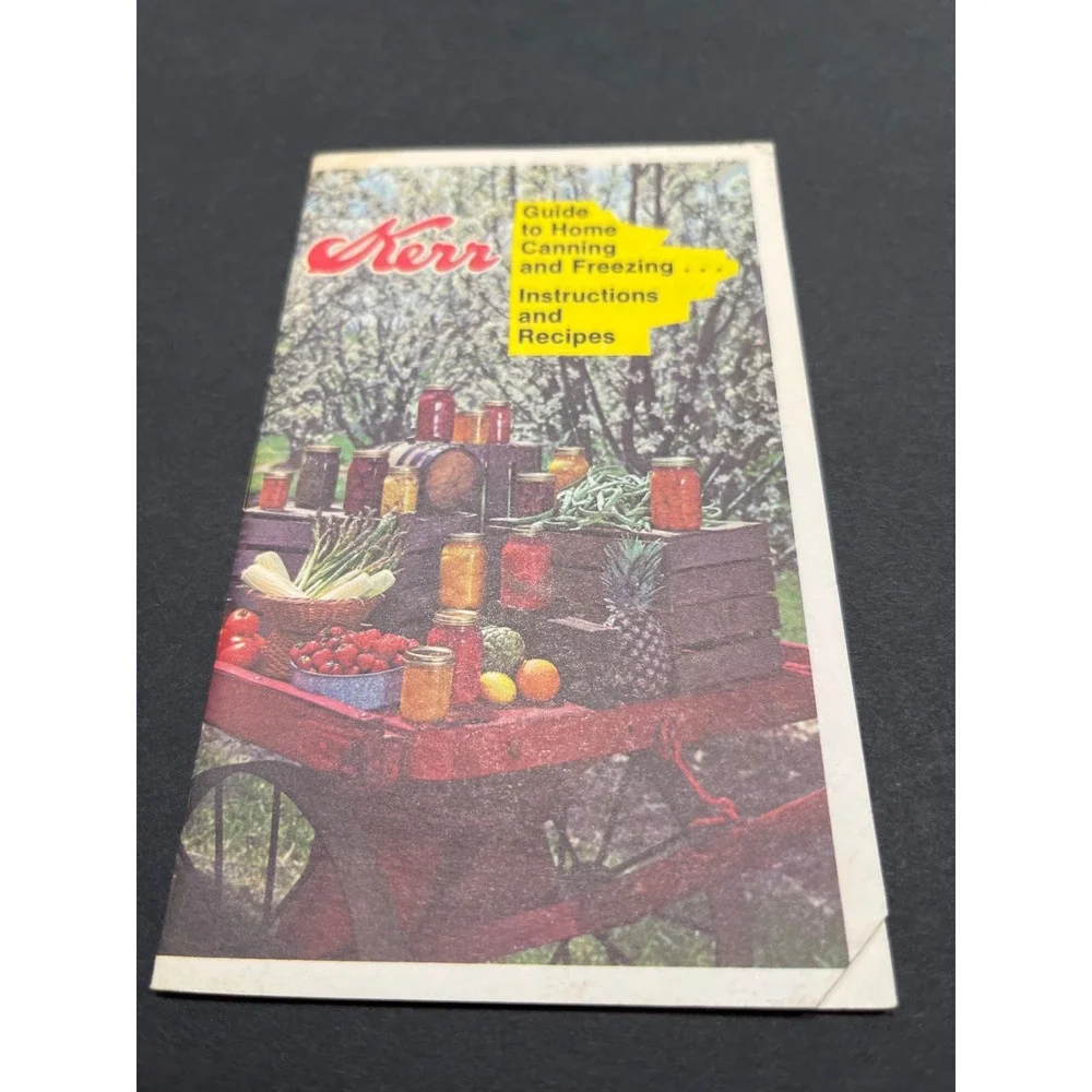 Vintage Kerr and Heinz Canning Pickling Instruction Guides 1970s Lot of 3